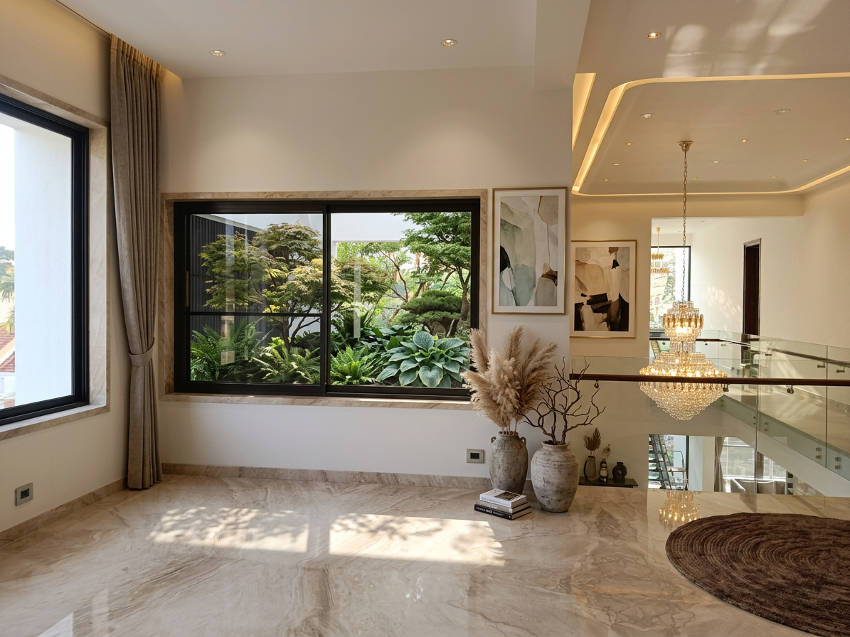 Integrated Sliding Railings